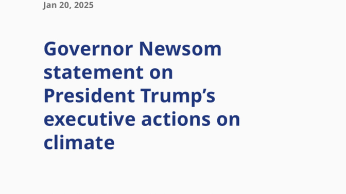 Newsom slaps back. Is the criminal in chief blind?
