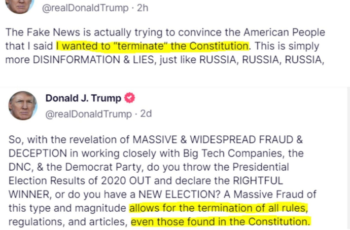 Hey did you guys know the U. S. constitution has just been removed from the White House website?