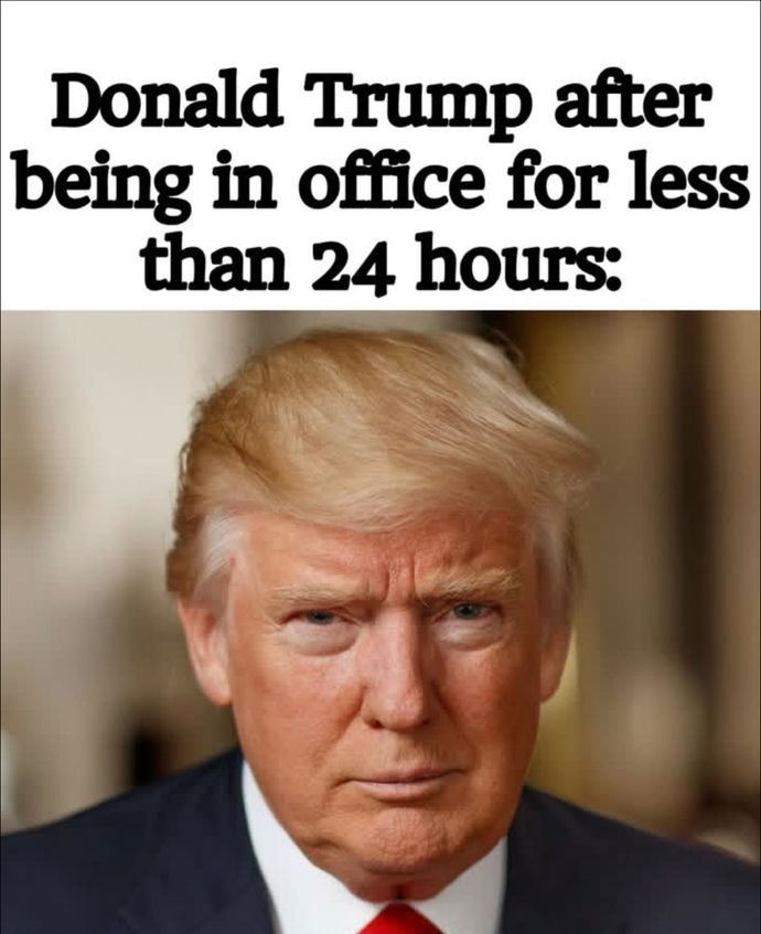 What are your opinions of what Donald Trump has done in office not very long after being inaugurated?