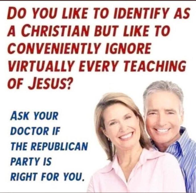 Why would trump call this a bad meeting with bishop? It's all in true good faith of how Christianity was meant to be seen as?