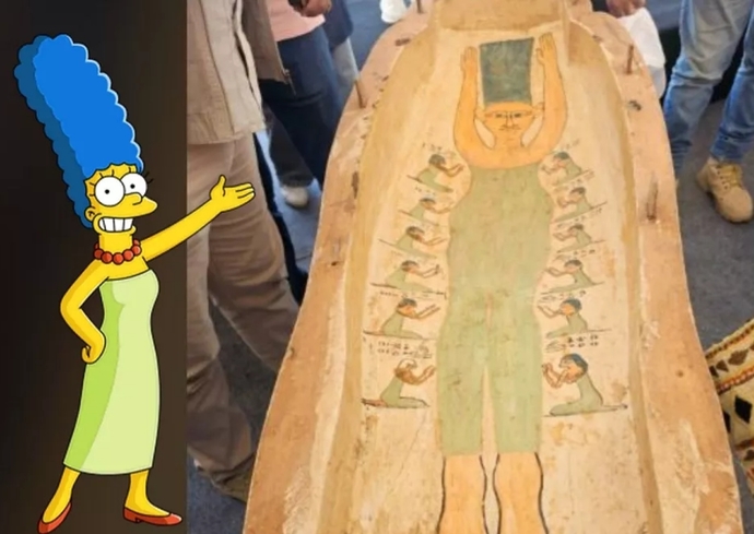Did Marge Simpson live in Ancient Egypt?