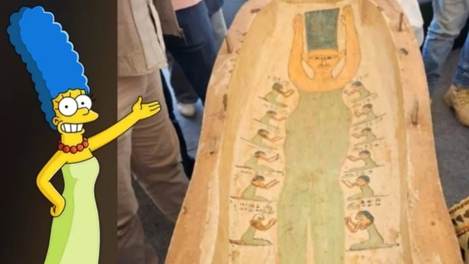 Did Marge Simpson live in Ancient Egypt?
