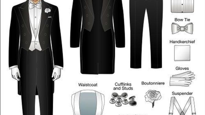 Where does one were White Tie?