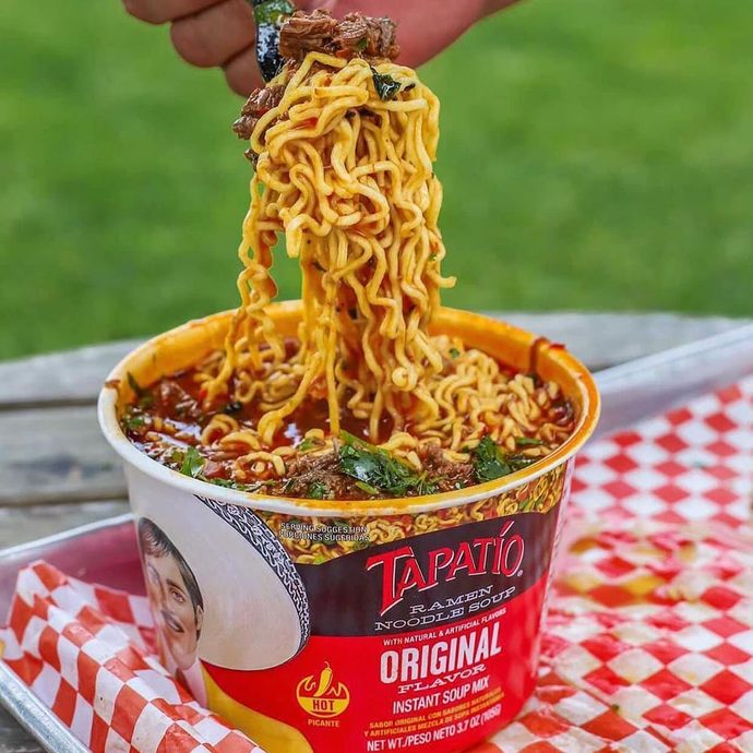 Who remembers when the Nissin cup noodles were unmicrowavable?