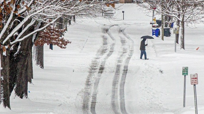 What do people do when theyre off work on snow days ❄️?