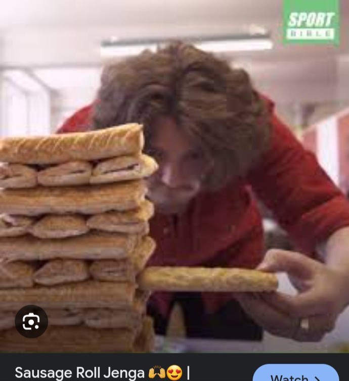 When was your last sausage roll?