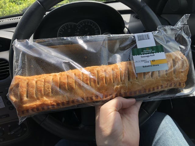 When was your last sausage roll?