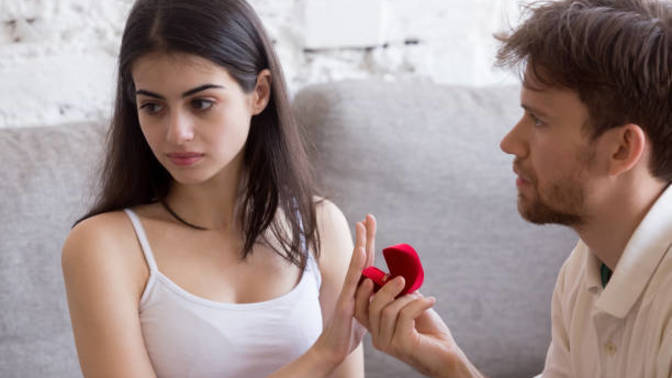 When it comes to marriage and relationships, If he proposes, and she turns him down, is the relationship over?