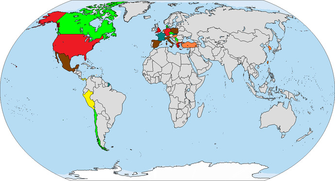 How many countries have you visited so far?