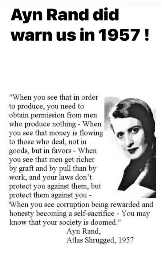 Have you see this happening with our government in the last 50 years?
