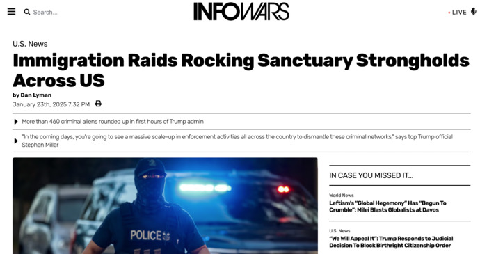 Do you support Trumps clampdown on illegal immigration?