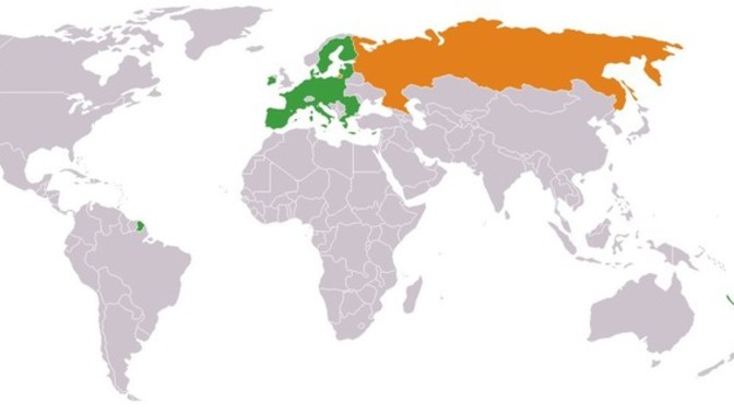 In your opinion, does Russia have a history as great and powerful as that of the United Kingdom and France?