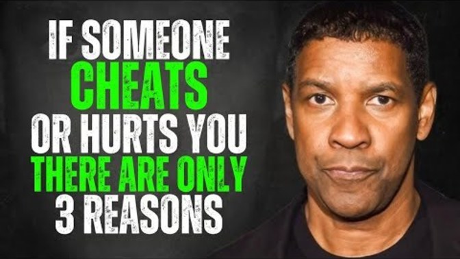 If someone hurts or cheats on you there's only 3 reasons why they did. Want to know what they are?