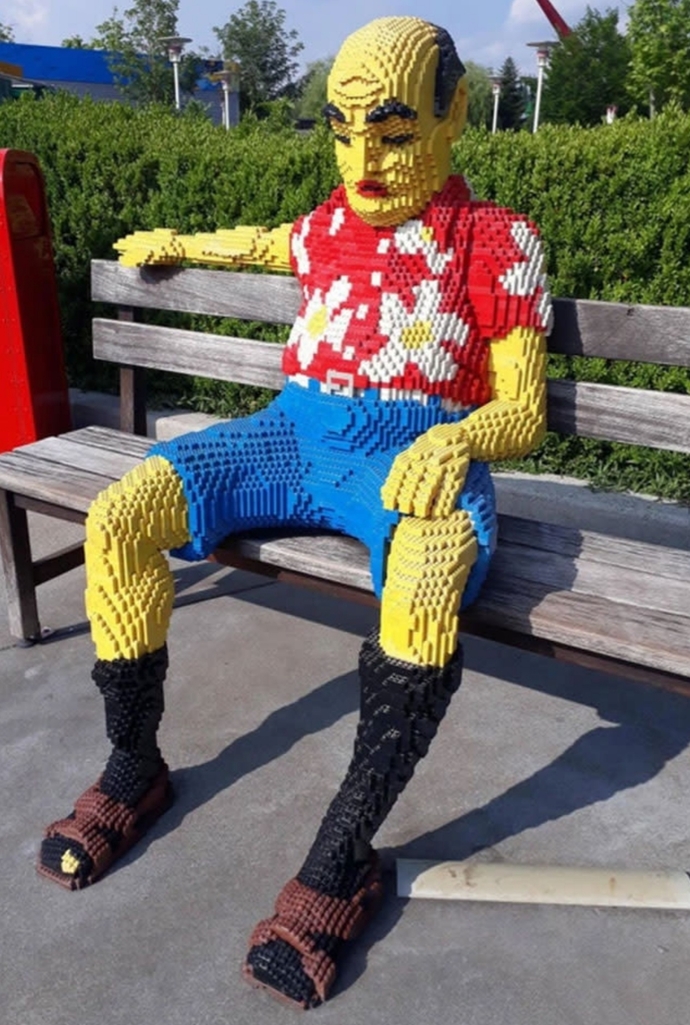 2 - German Man outside LEGOLAND