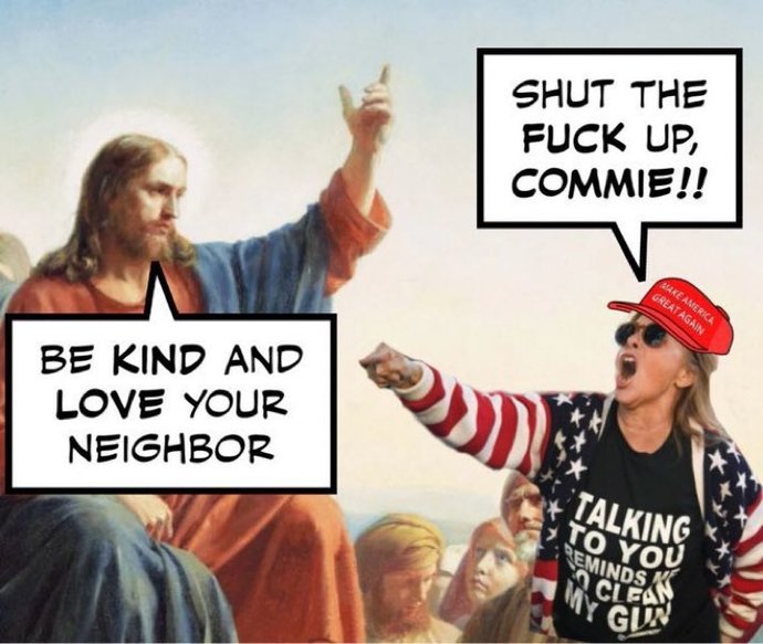 What did you think of the recent complaint by Trump, about the Bishop, MariAnn Budde, whom he said was nasty to him during her sermon?