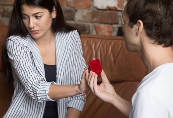 Have you ever proposed marriage and been rejected, or received a proposal and then rejected it?