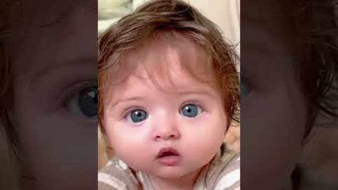 If a baby looks like a doll, are their features nearly perfect?