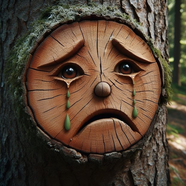 If a tree gets a paper cut, does it just sap it up and keep going?