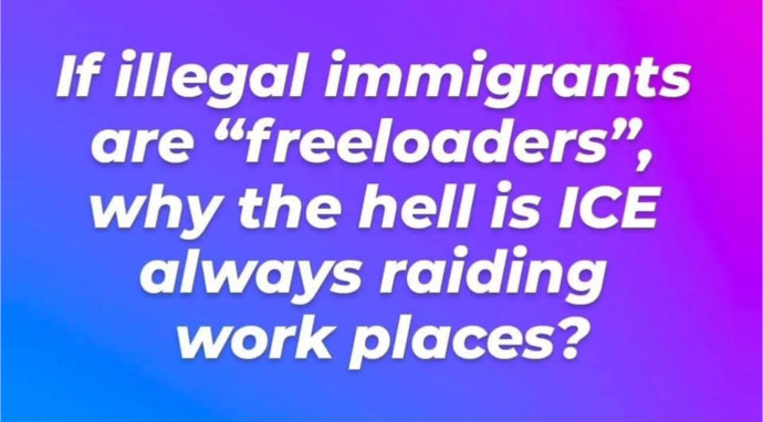 Wouldnt it be effective to enforce steep fines on American companies/businesses that hire illegal immigrants?