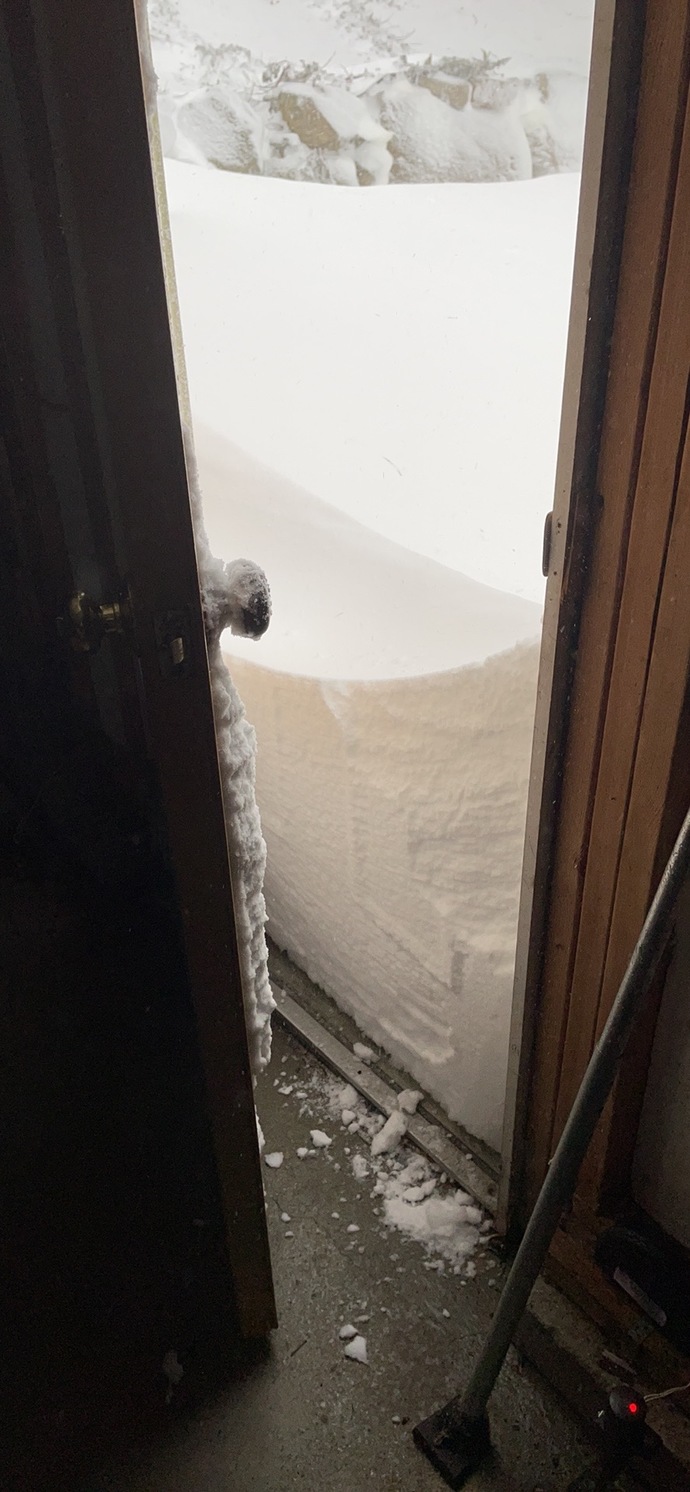 How much of your height do you get in snow a year?
