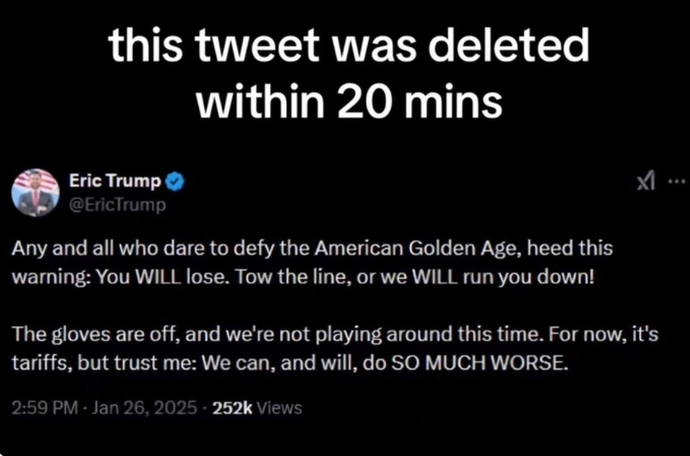 Which Trump spawn is the most corrupt? Dumbest? Liability? Bigoted? Violent? Criminal? Like dad? Misogynistic? Egotistical? Sociopathic? Normal?