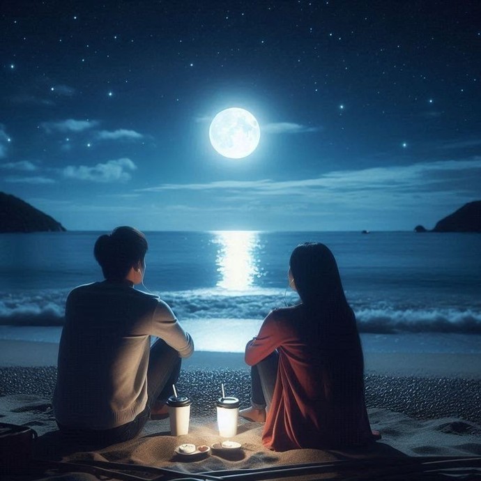 What dress would you wear to watch the full moon on the beach with me?