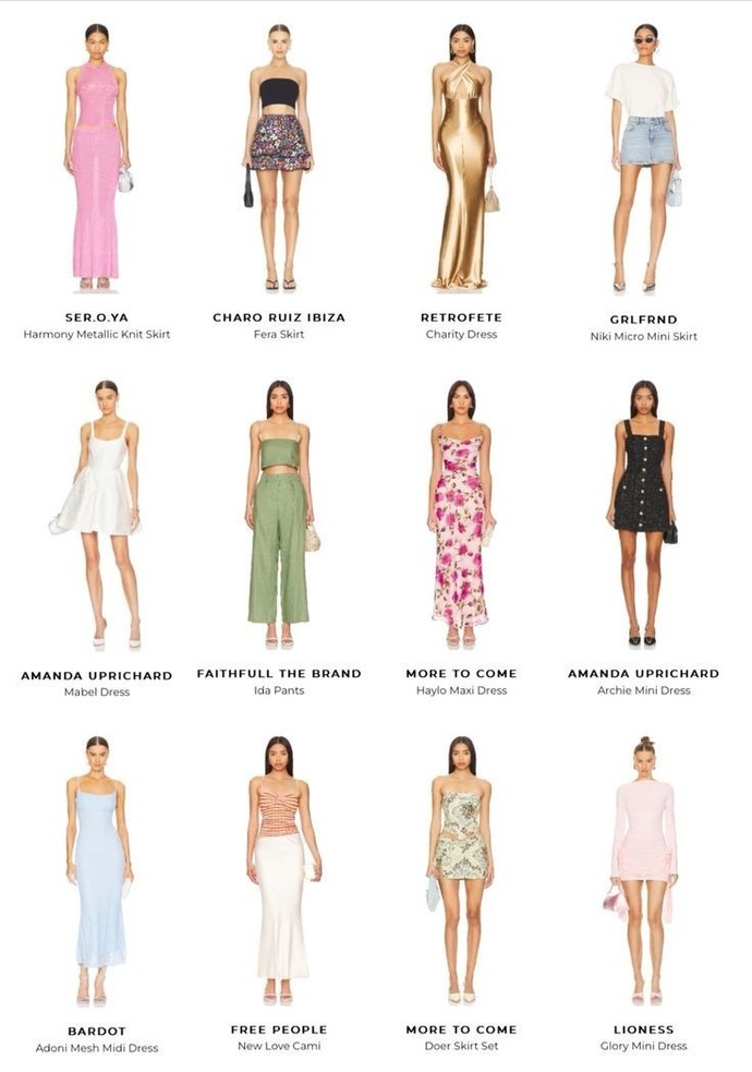 What dress would you wear to watch the full moon on the beach with me?