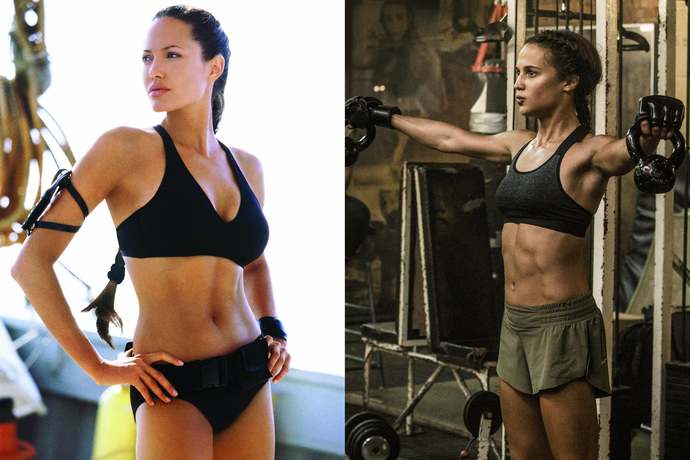 Who was better as Lara Croft?