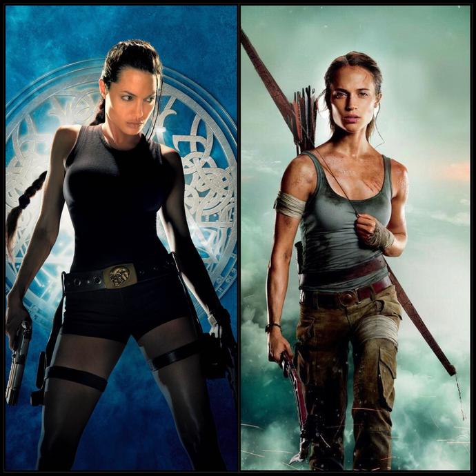 Who was better as Lara Croft?