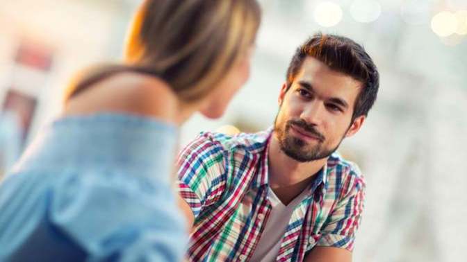 Who should initiate the talking?