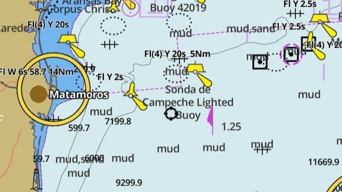 The Gulf of Mexico isn't near America is it?