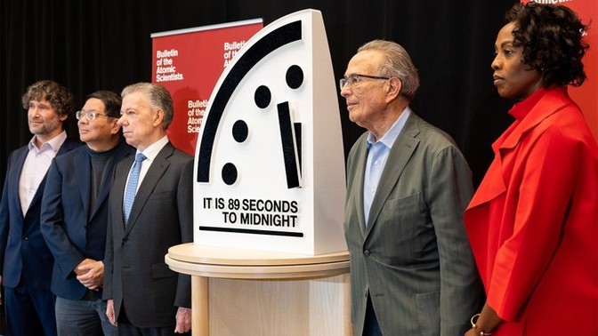 The Doomsday clock is 89 seconds to midnight. Is Trump to blame?