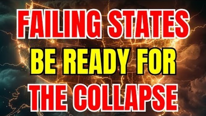 The first 10 states THAT WILL COLLAPSE SOON IN 2025. Is your State on the list?