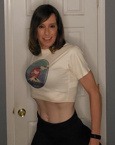 What is the point of a crop top? Are you trying to highlight your small waist, your abs, your boobs, etc)?