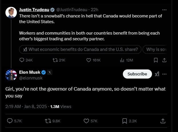 Since Elon musks tweet, some people now call the former Canadian prime minister Justine or Justina. Do you think this is justified?