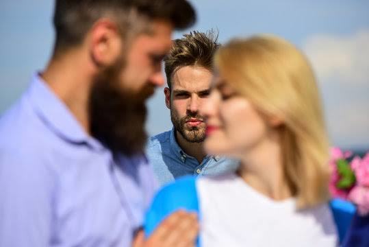 Guys, What would you do if some other random guy/guys eyed your girlfriend?