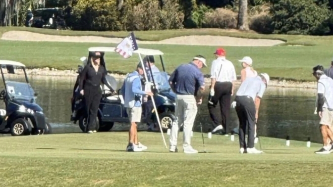 Are you cool with Trump golfing while he paused fed payments?