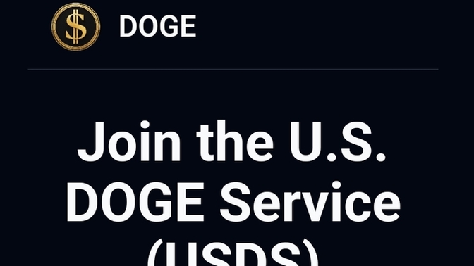 Have you considered working for DOGE?