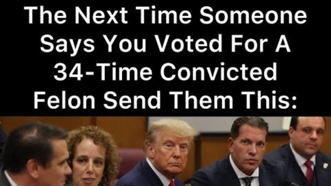 Does this blow the 34 felony stuff out?