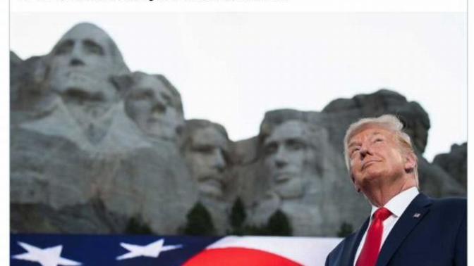 Should Trump be on Mt Rushmore?