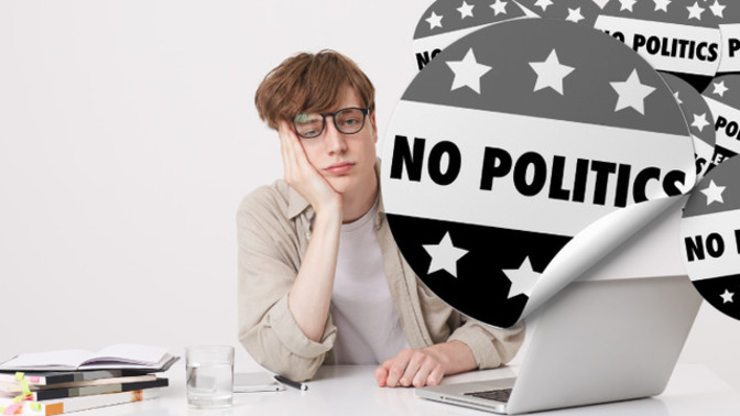 Why are so few young people interested in politics?