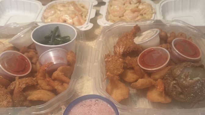 Does my red lobster lunch look good?