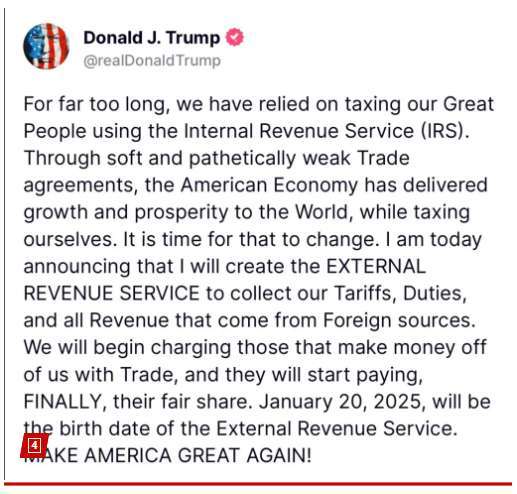 Trump will impose tariffs of 25% on Canada and 10% on China. Is it serious?