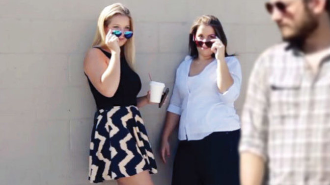 Guys, have you ever been catcalled by girls? Girls, have you ever catcalled a guy?