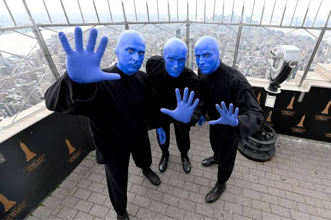 Are you sad to see BLUE MAN GROUP leave NYC?