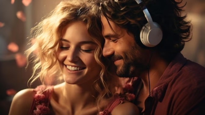 What does it mean when a man sends you love songs?