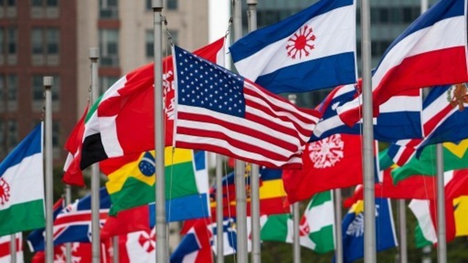 Some people fly foreign flags to show their heritage or support for another country. What's your take on this practice?