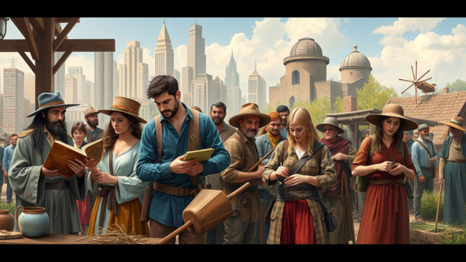 What are some aspects from old/past times (could be any times including medieval and pioneer times) do you think would benefit society nowadays?