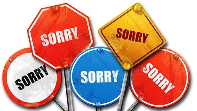 Is it worse if a partner apologizes for the same thing repeatedly than no apology at all?