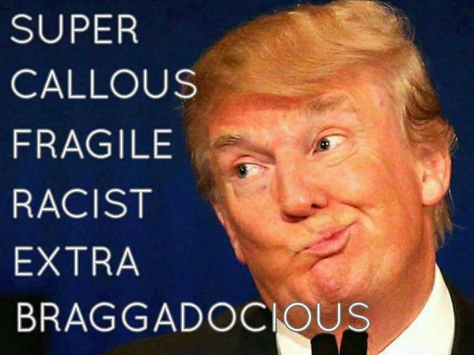 Trump doing it again?